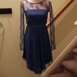 Gorgeous Blue Lace Dress
